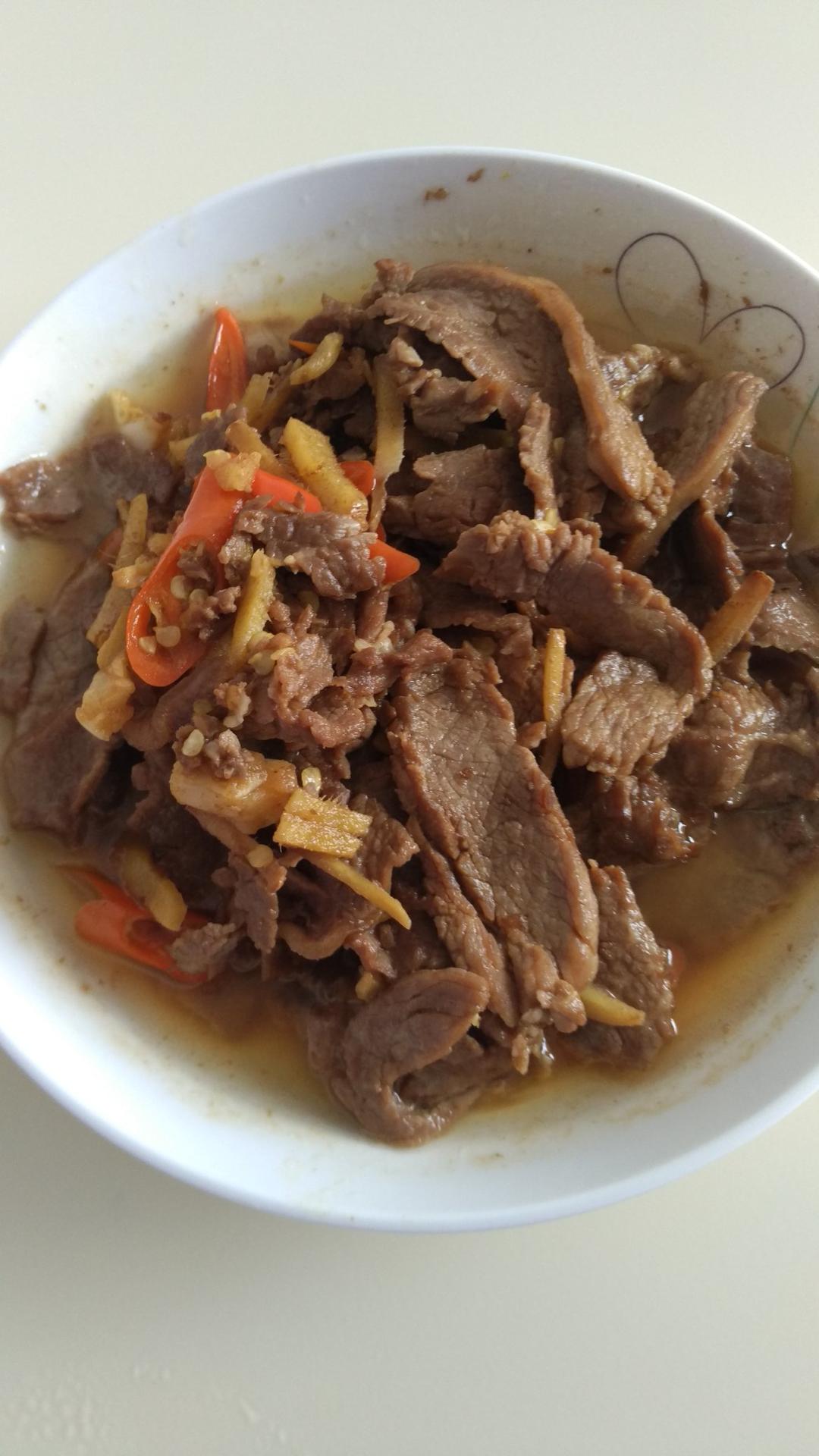 小炒牛肉