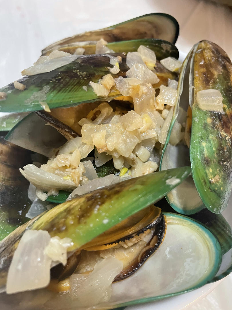 tingo8282做的新西兰|鲜掉眉毛的白葡萄酒奶油青口贝