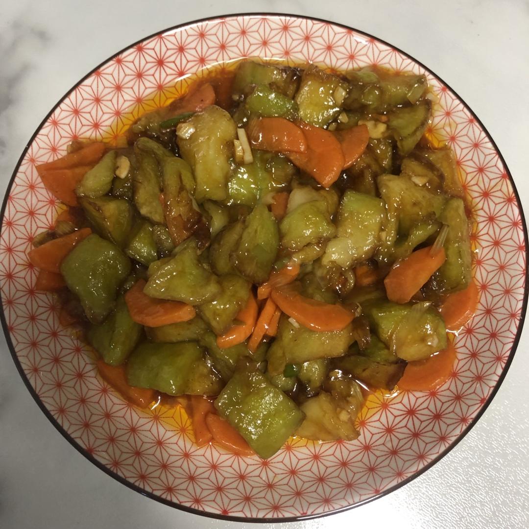 〈烧茄子〉，西红柿版。欣小厨 😉