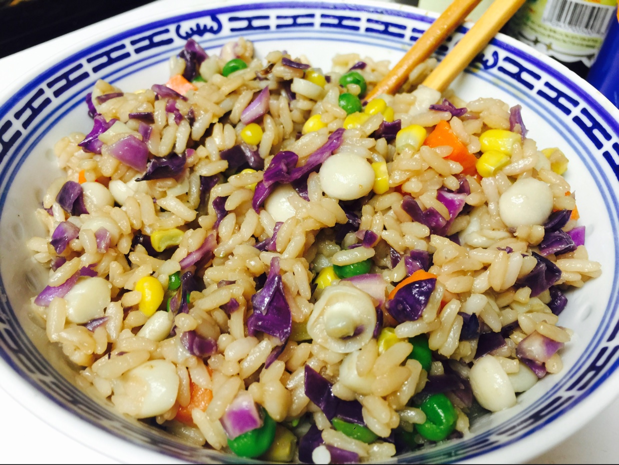 酱油素炒饭