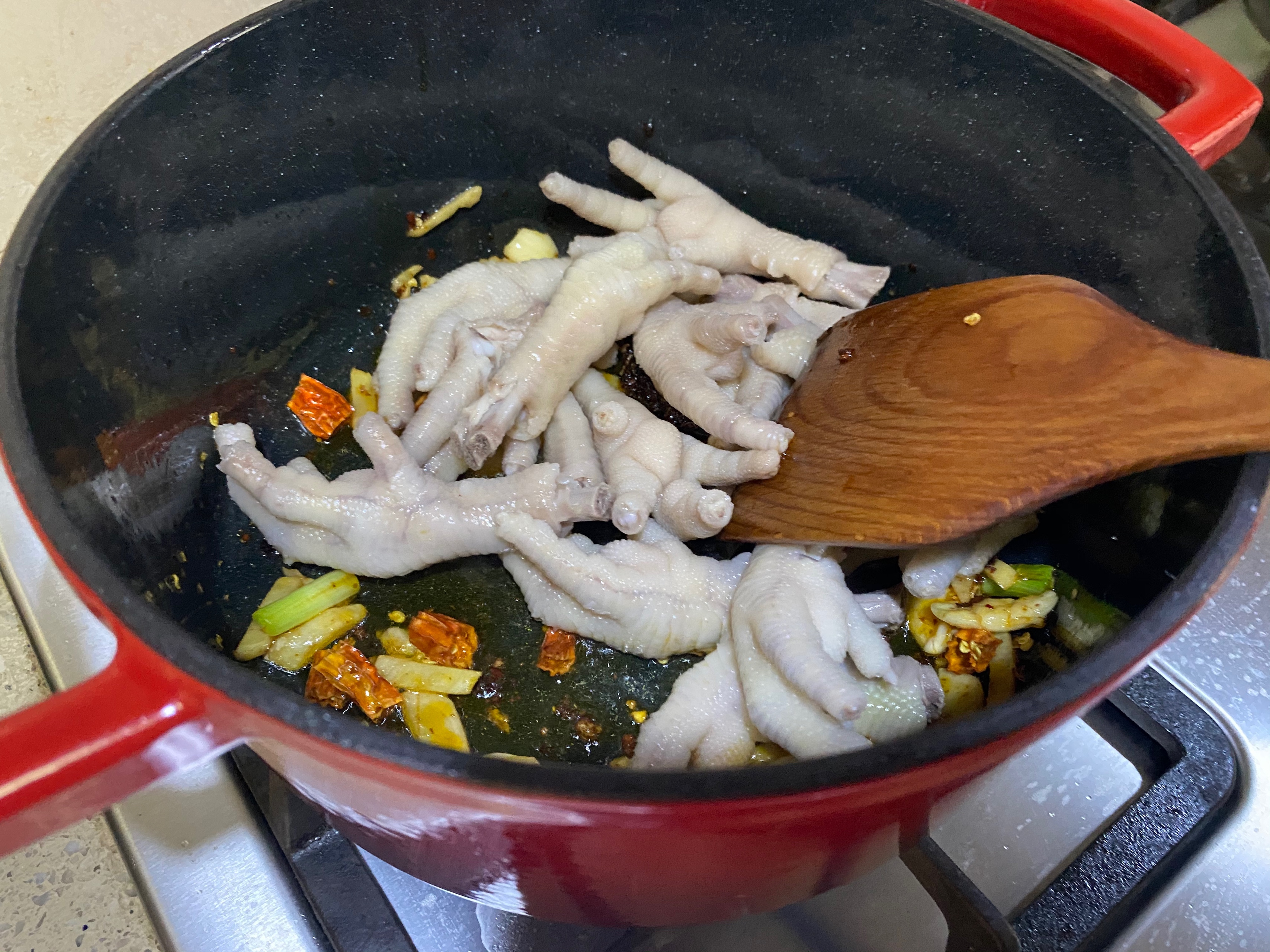 肉蟹煲 能干两碗饭的做法 步骤6
