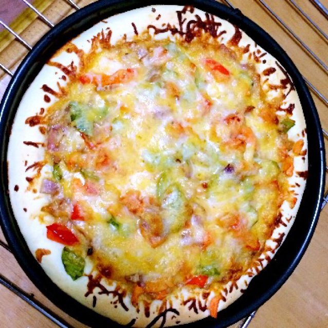 金枪鱼火腿pizza