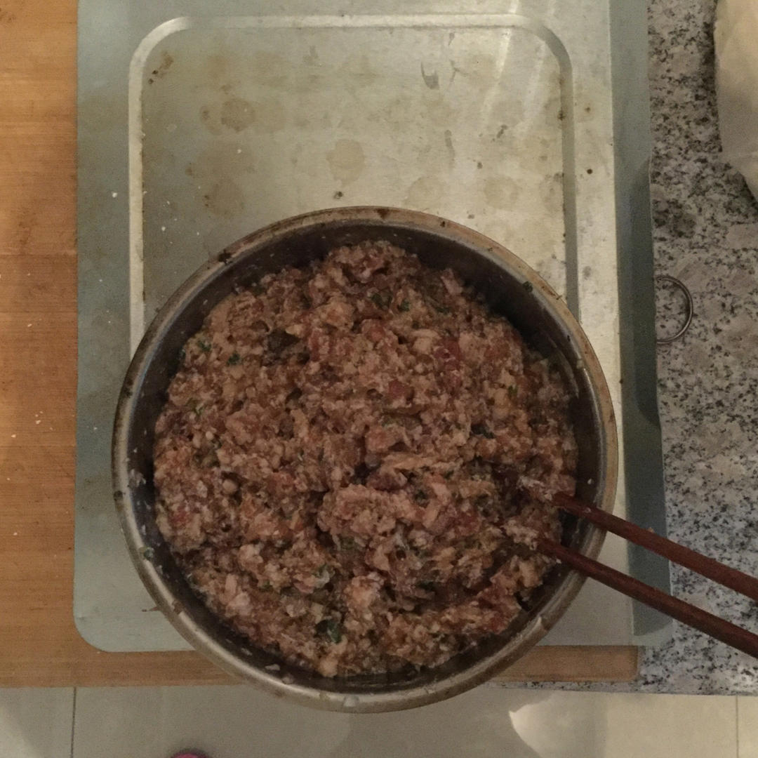 香菇肉馅饺子