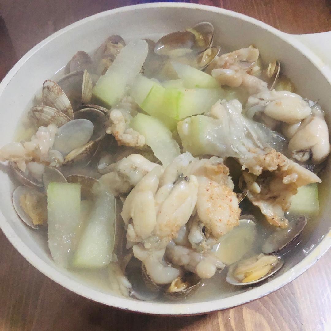 《满分精力汤》花蛤冬瓜牛蛙汤