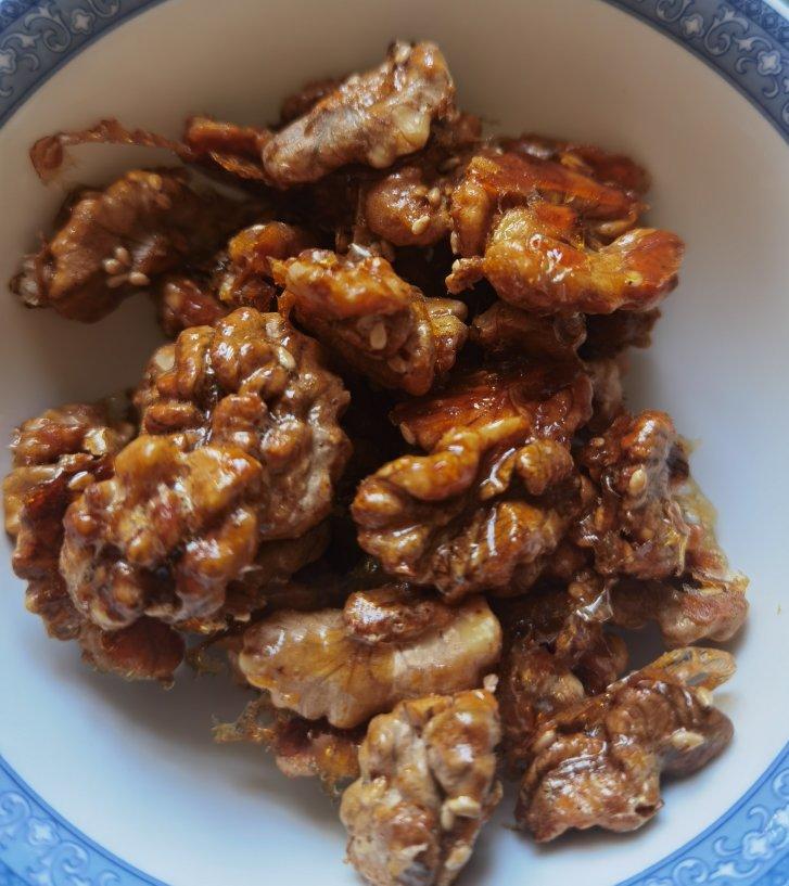 蜂蜜烤核桃仁～「烤箱版不用炒」