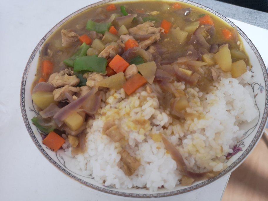 土豆咖喱鸡肉