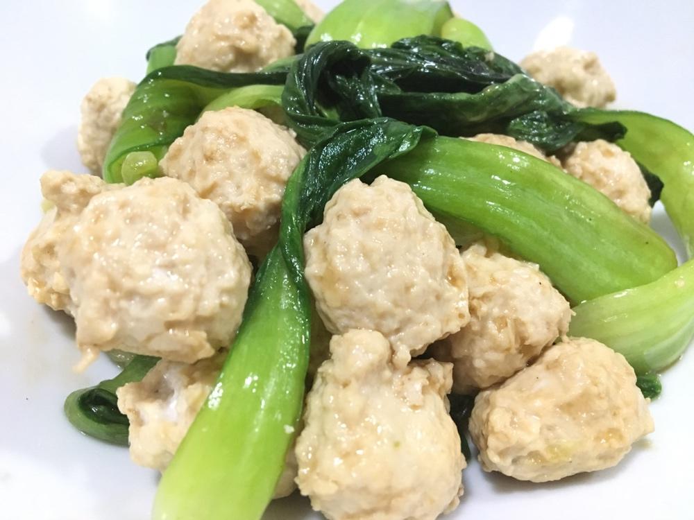 超低脂鸡胸丸子