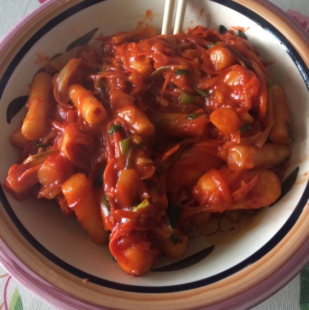 韩式辣炒年糕（or网红芝士套路之芝心年糕）