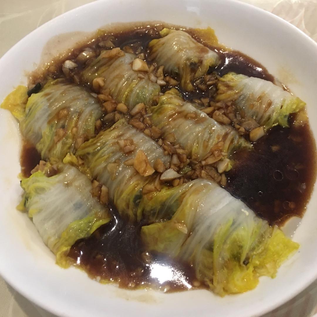 肉酿白菜卷