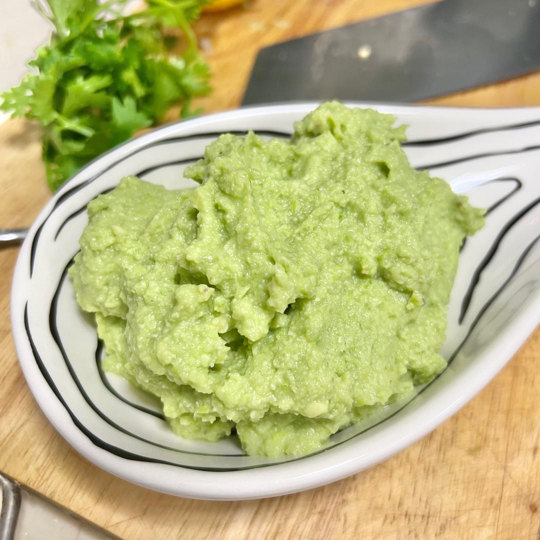 毛豆牛油果酱Edamame Guacamole（ref.MissDoraS）的做法 步骤7