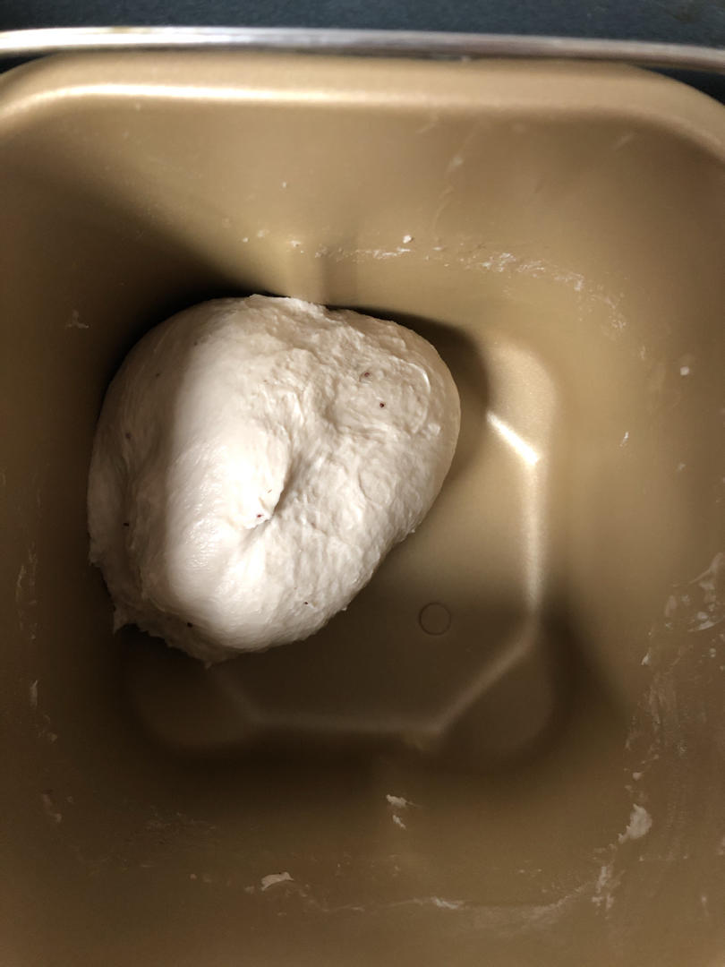 红薯奶香面包（软萌妹子，内有面包机出膜小窍门）
