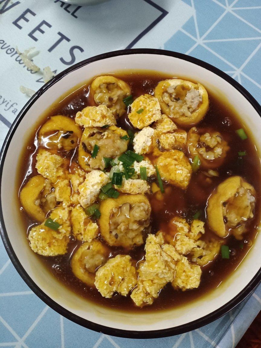 油豆腐塞肉