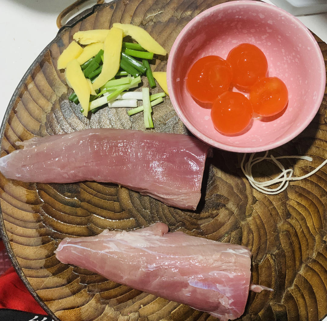 咸蛋黄叉烧肉
