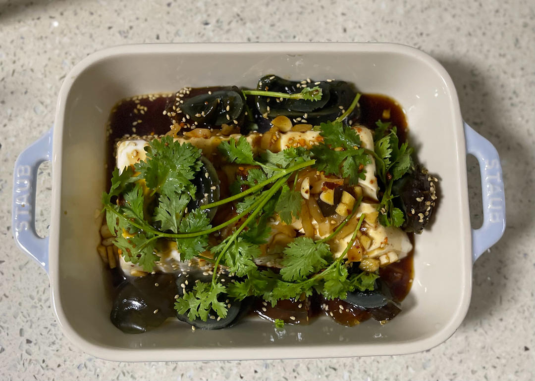 【最佳CP～】凉拌皮蛋豆腐✨