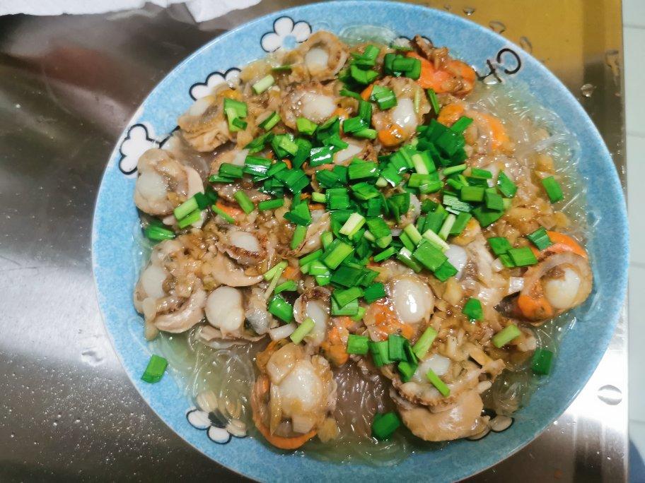 蒜蓉粉丝蒸扇贝