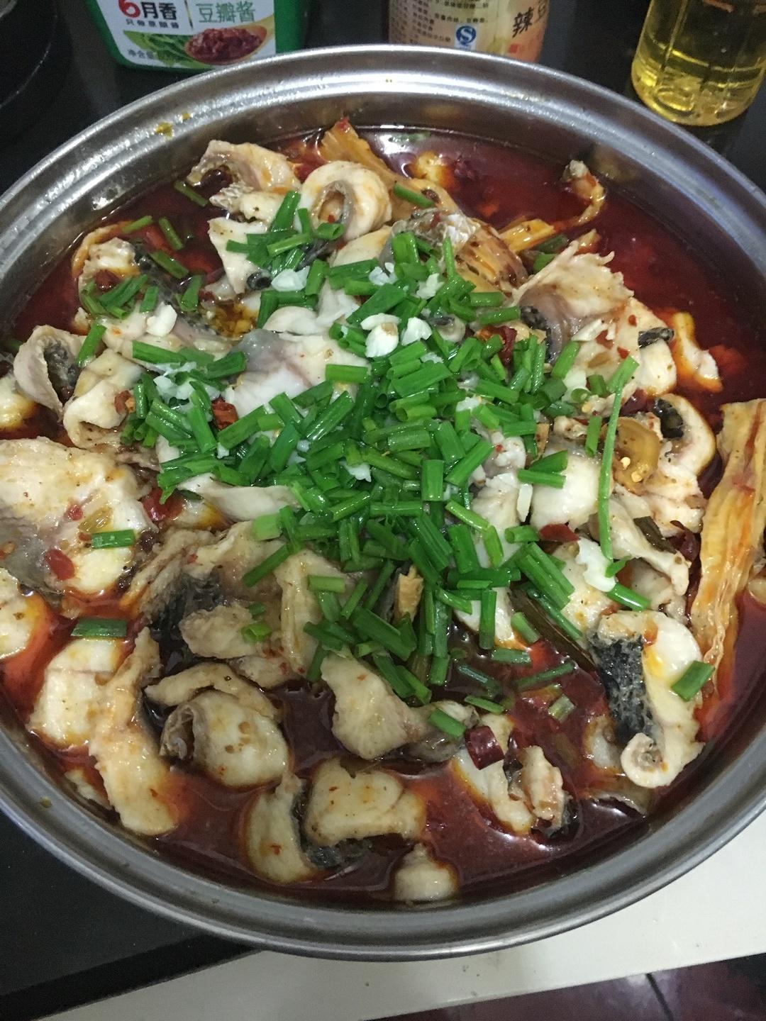 花椒香叶辣椒水煮活鱼的做法上传你做的水煮活鱼随便看看该菜谱创建于