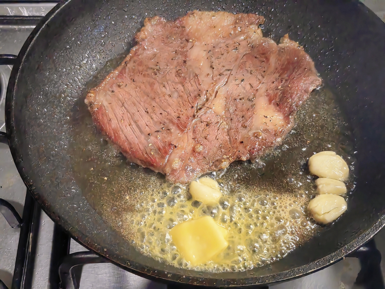 澳洲牛肉｜牛排北非蛋（牛上脑怎么做好吃~其实也是快手菜）的做法 步骤7