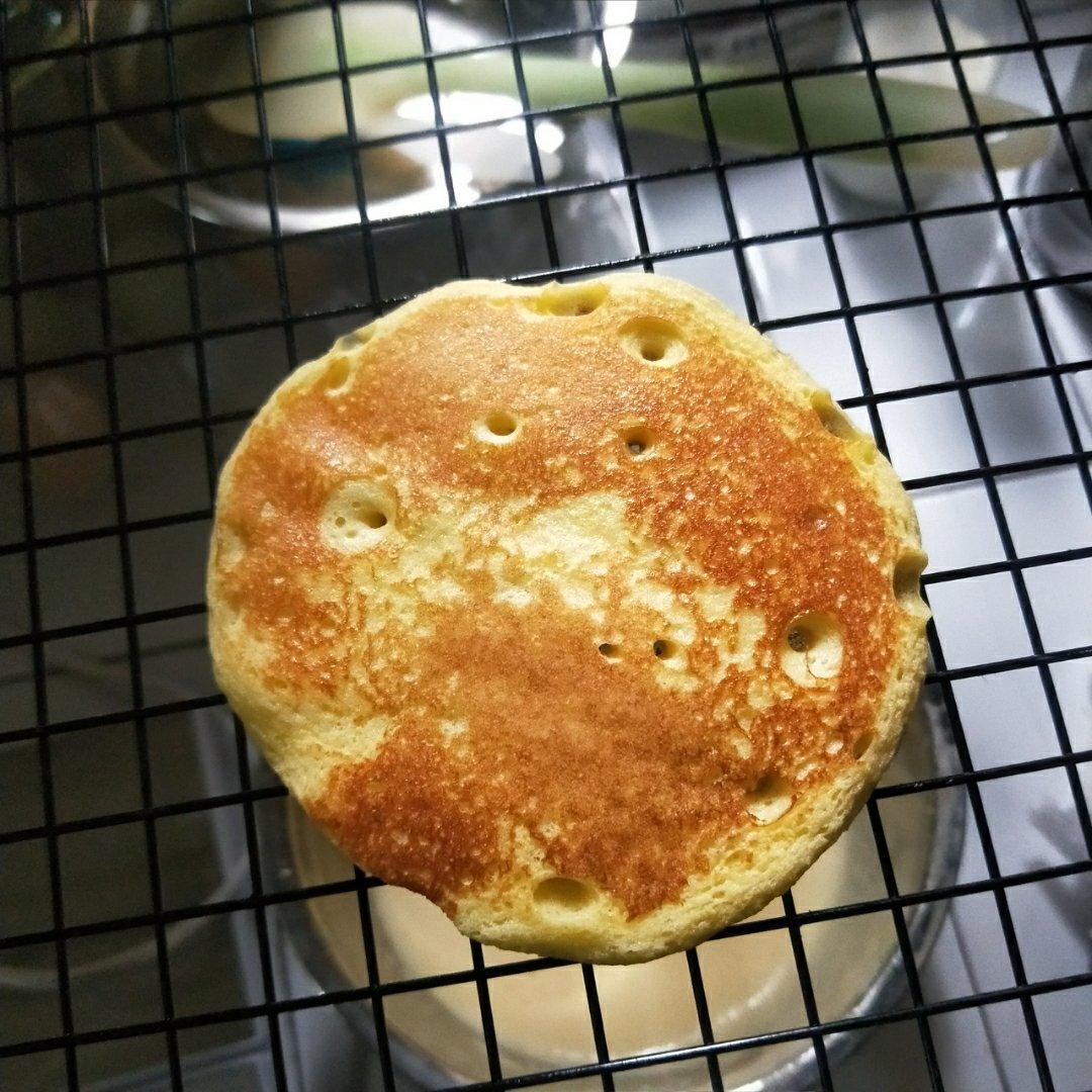 早餐平底锅无油“蛋糕”饼