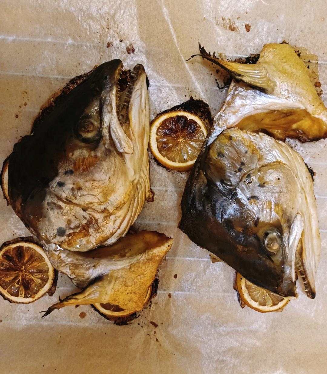 香烤三文鱼头-味道完胜日料店