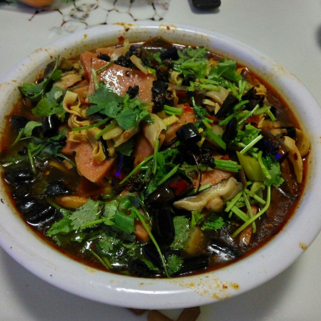 香辣毛血旺
