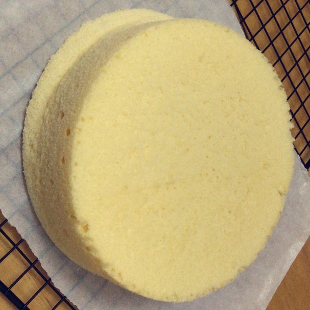 蒸蛋糕（戚风做法）6寸