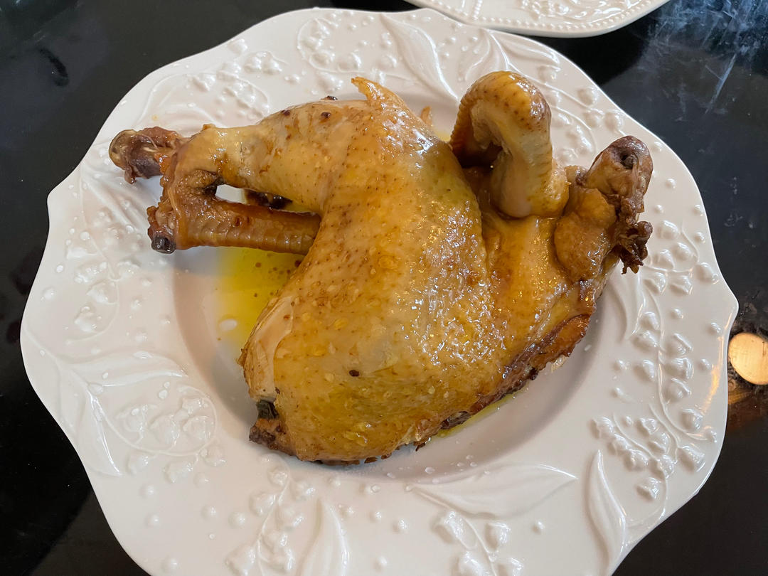 独家秘制三黄鸡（超简单但美味）