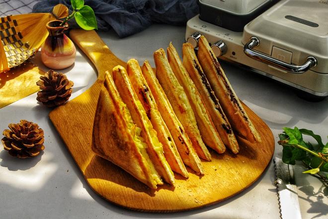 热压三明治🥪早餐机压万物（摩飞版）的做法