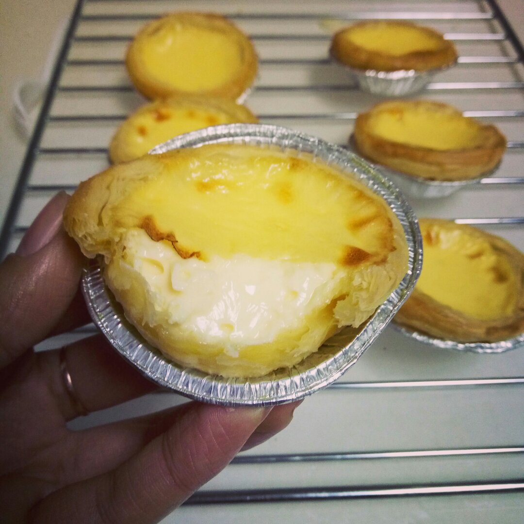 不加淡奶油蛋挞