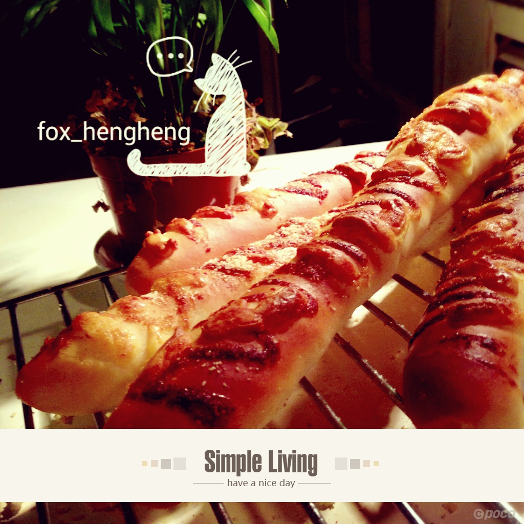 香葱芝士面包条