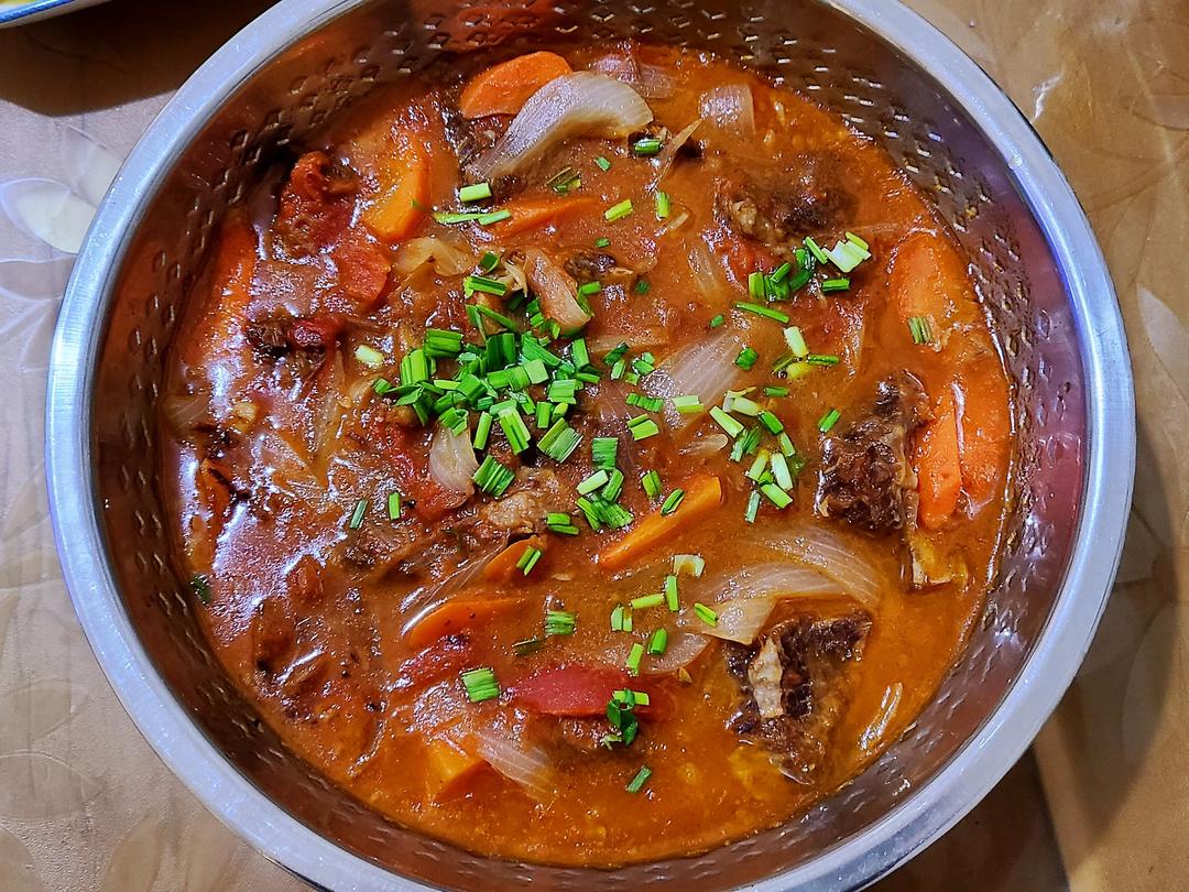 番茄土豆炖牛腩
