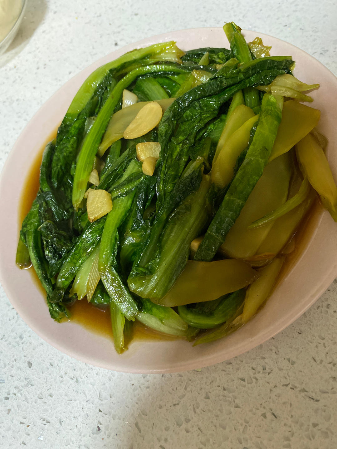 蒜蓉油麦菜（蚝油）