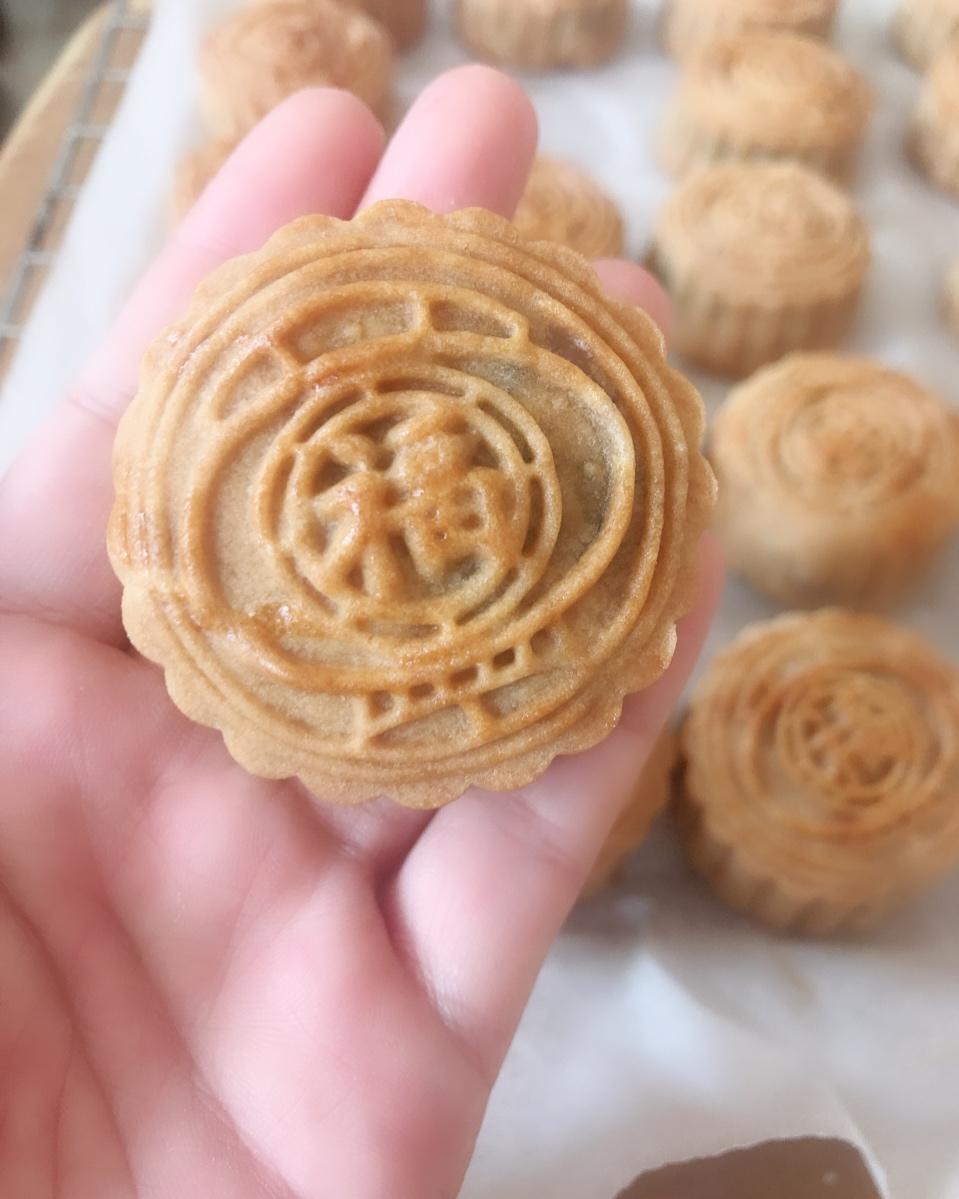 自制伍仁馅月饼