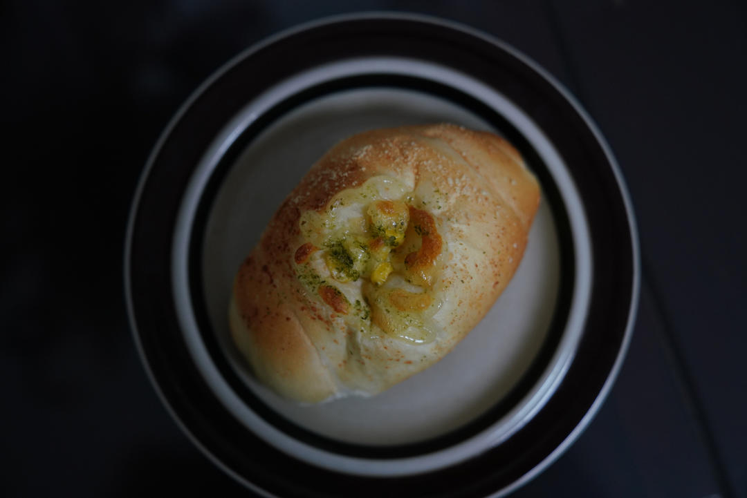 可爱哒小胖砸‼️葱香芝士火腿面包🥯