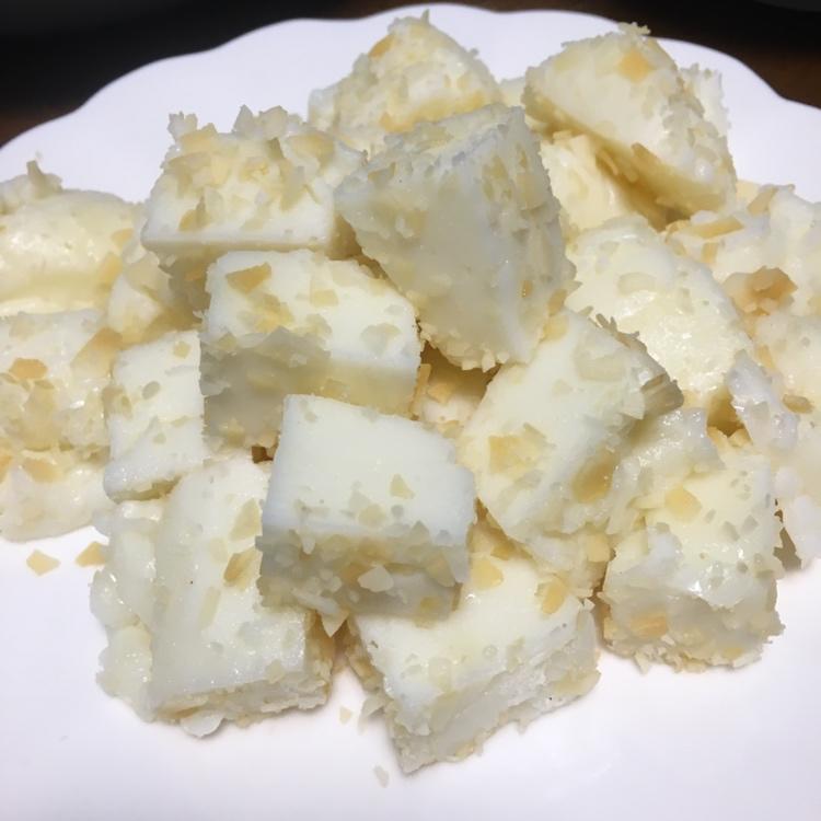【简易零食】椰蓉奶块儿