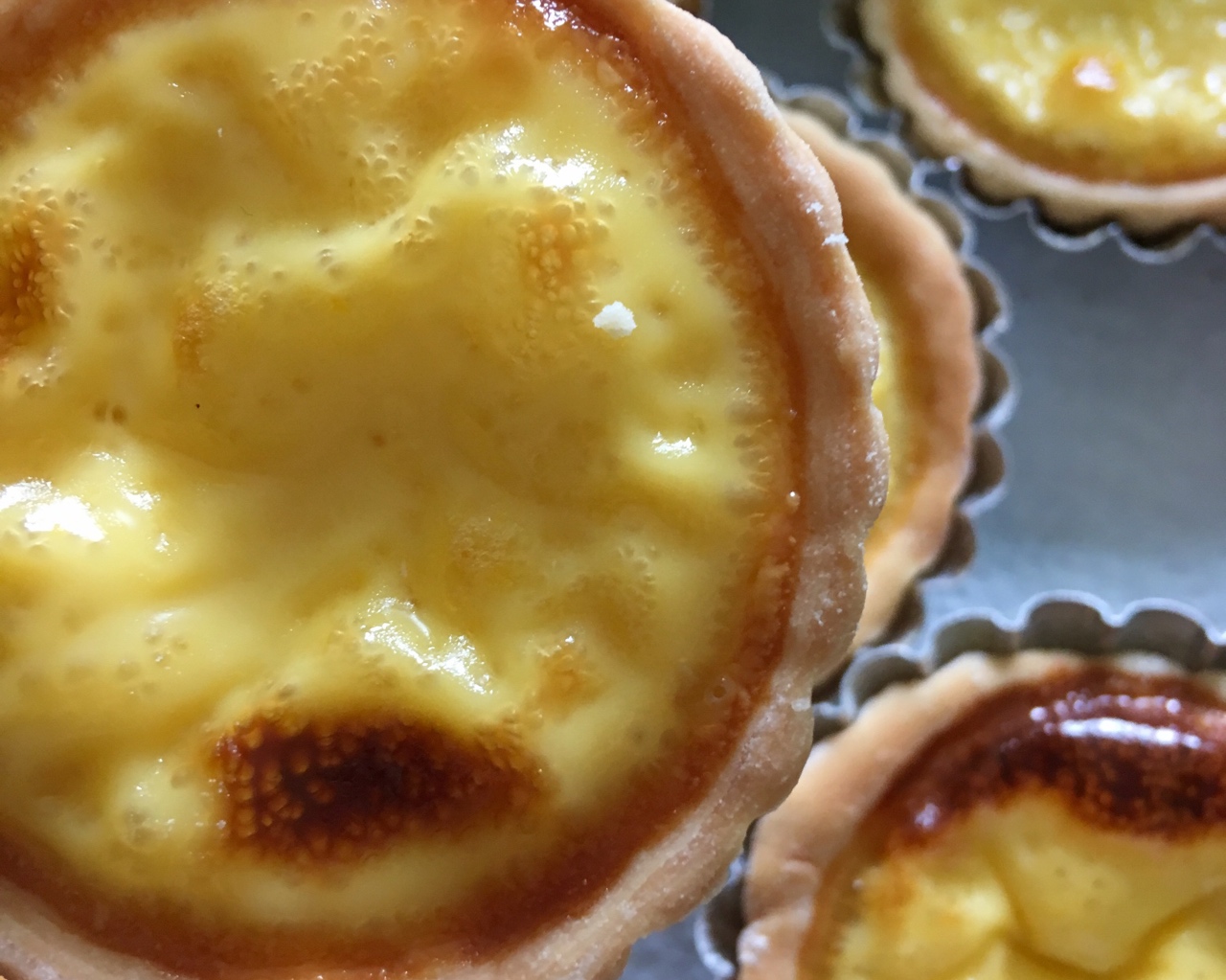 蛋挞—简单做无黄油挞皮的做法