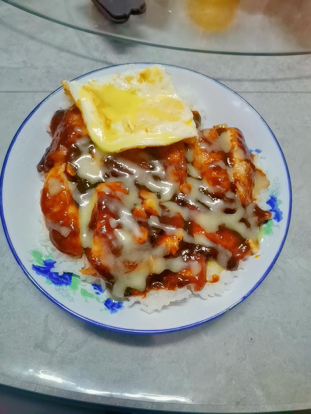 超美味的照烧鸡排饭