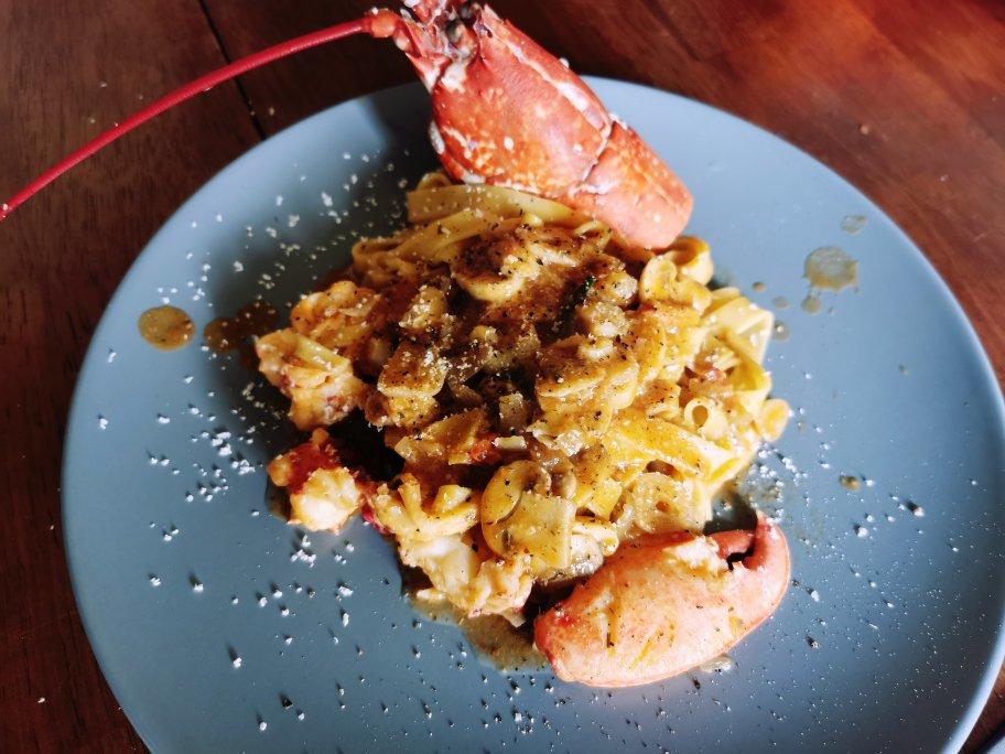 龙虾宽意面 Fresh Lobster Tagliatelle 在家做出米其林的味道
