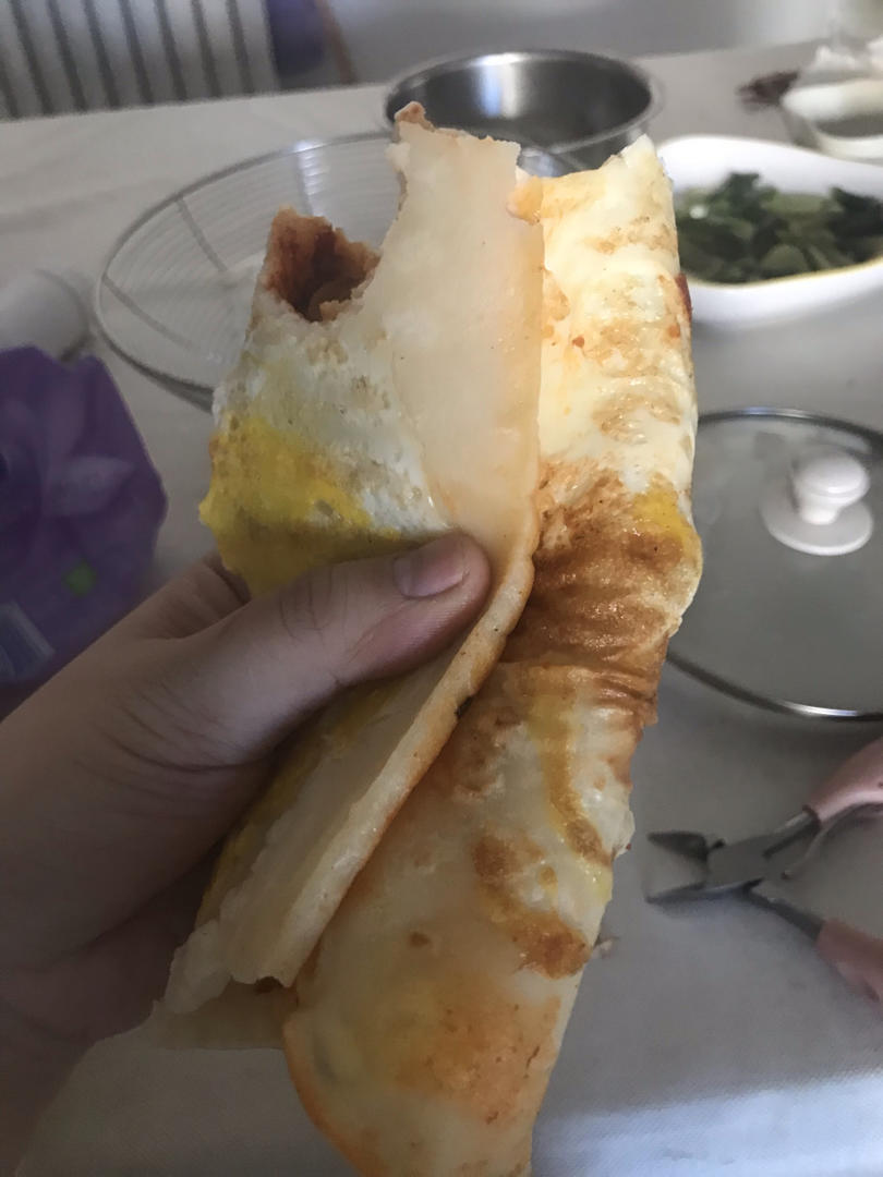 『香喷喷』10分钟早餐鸡蛋饼