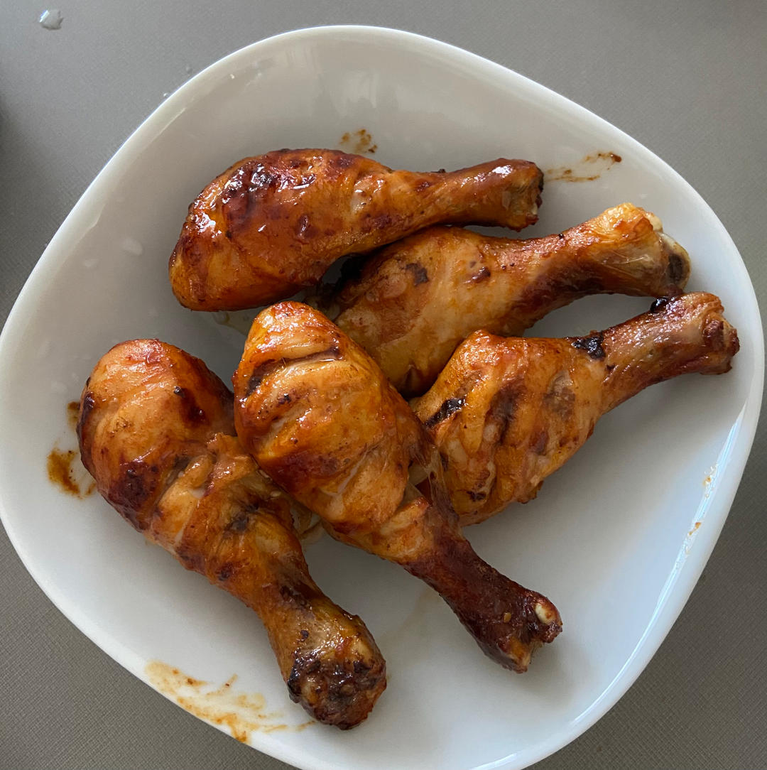 空气炸锅版🔥烤箱版🔥新奥尔良烤鸡腿🍗超简单！