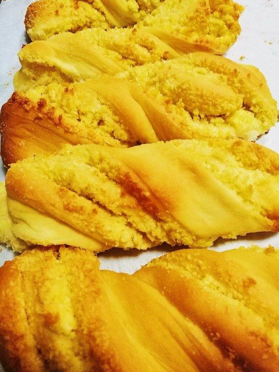 椰蓉的诱惑——奶香椰蓉扭扭包