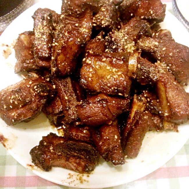 懒人版糖醋排骨