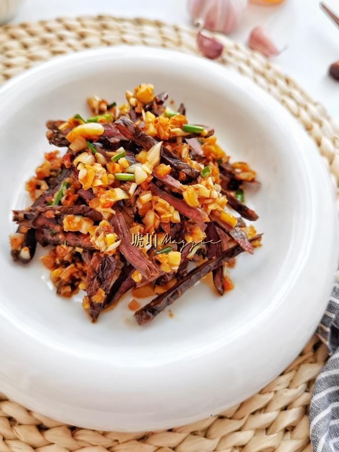 下酒菜‼️蒜香剁椒腊鸭肝