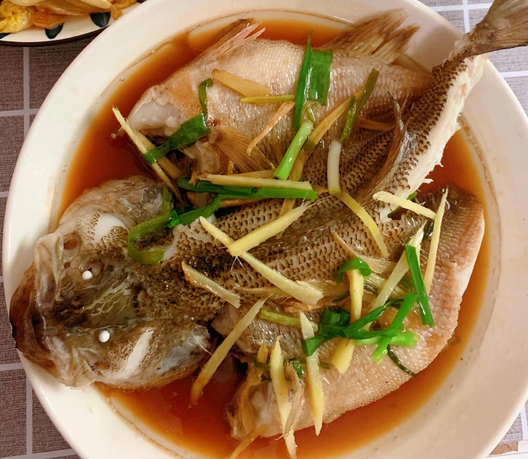 超入味清蒸鱼～清蒸鲈鱼桂花鱼（家常独创）