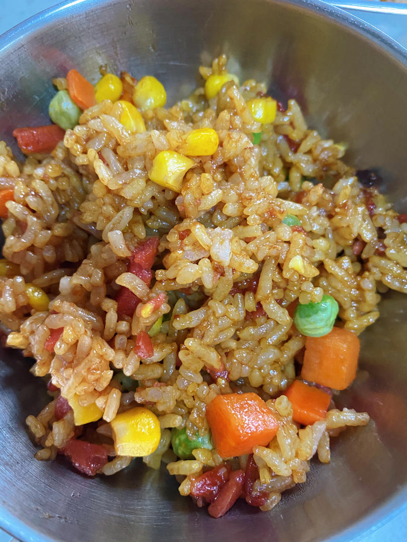 酱油素炒饭