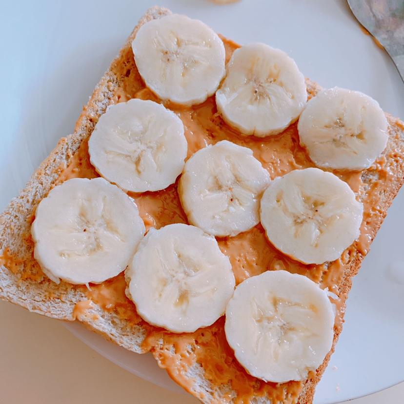 香蕉泥花生酱三明治（我的食欲稳定器）| 健康·三餐