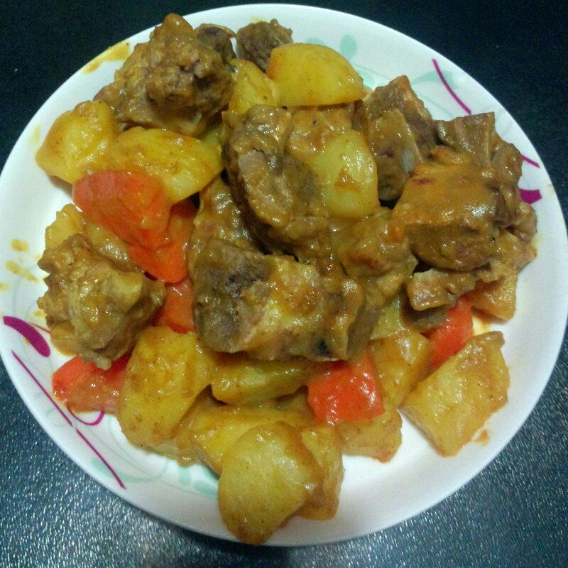 咖喱土豆排骨
