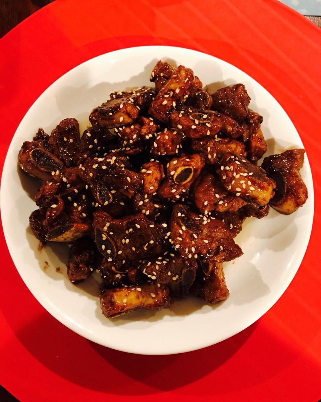 懒人版糖醋排骨