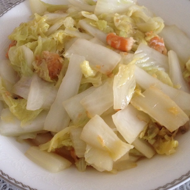 虾米白菜