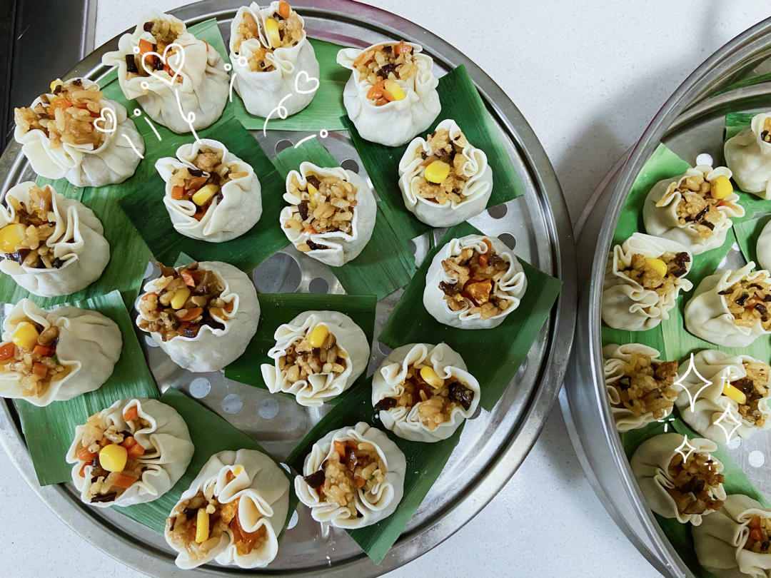 猪肉春笋糯米烧麦