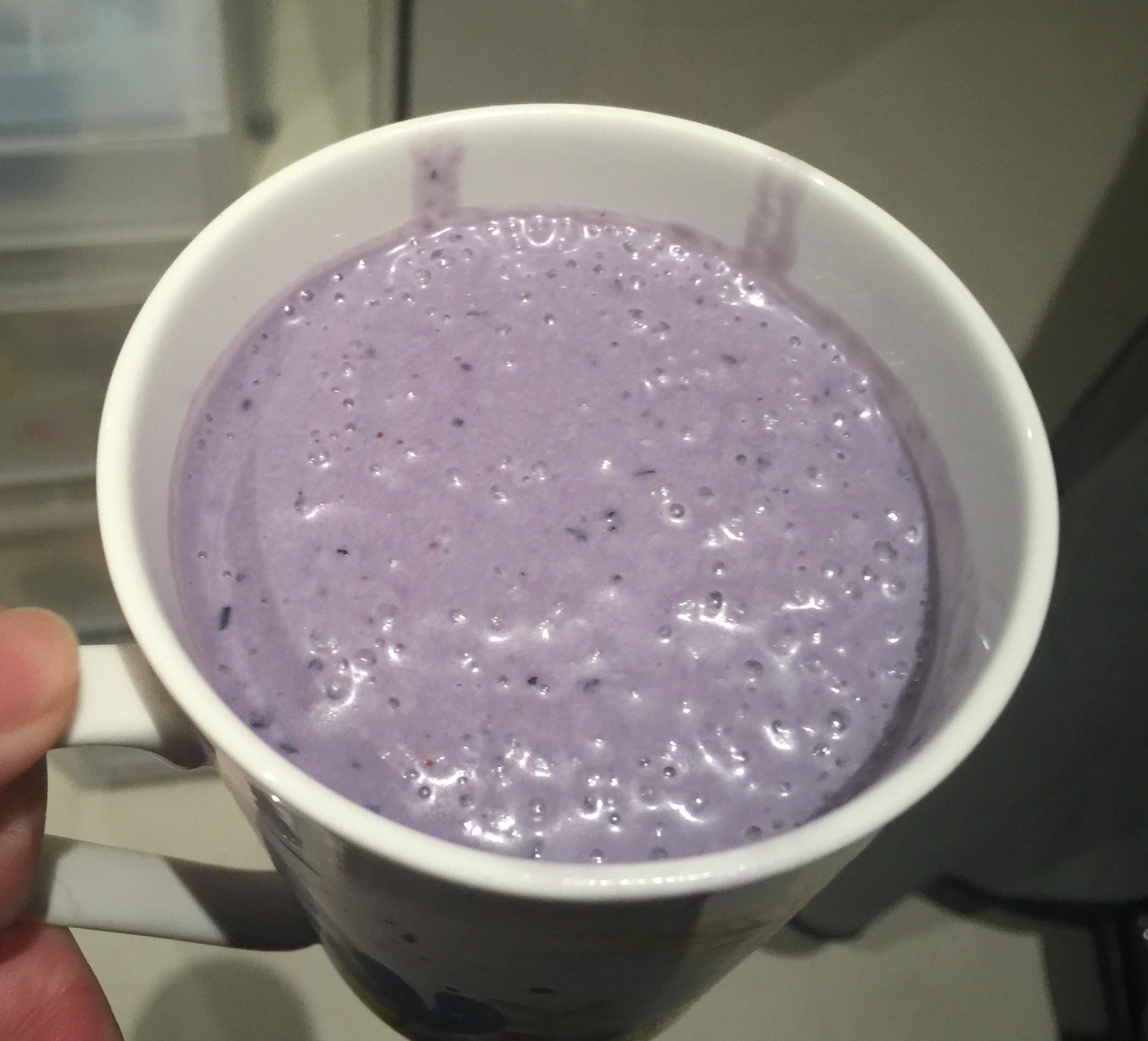 牛油果蓝莓奶（blender搅拌机）